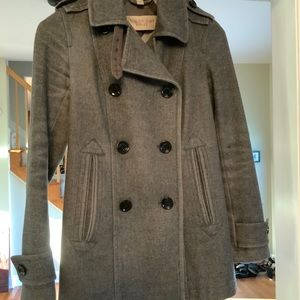 Burberry Brit Women’s Wool Pea Coat US 2/ UK 4